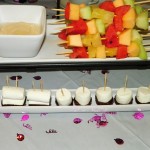 Fruit Kabobs and Dip
