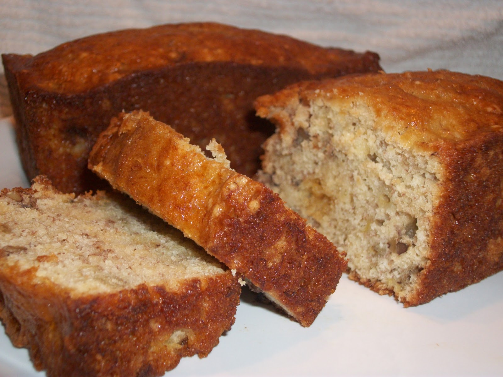 Easy Banana Bread using a Boxed Cake Mix - Around My Family Table