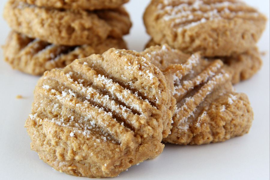 I don't think there is an easier cookie than these 3-ingredient Flourless Peanut Butter Cookies.