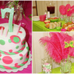 Pink & Green Birthday Party