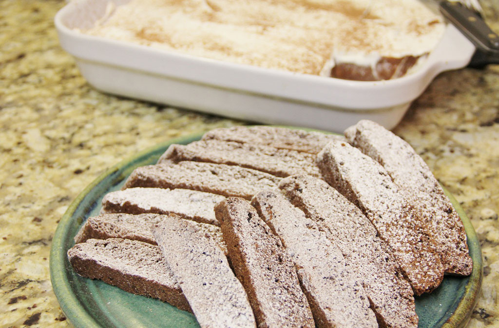 Brownie Biscotti - Around My Family Table