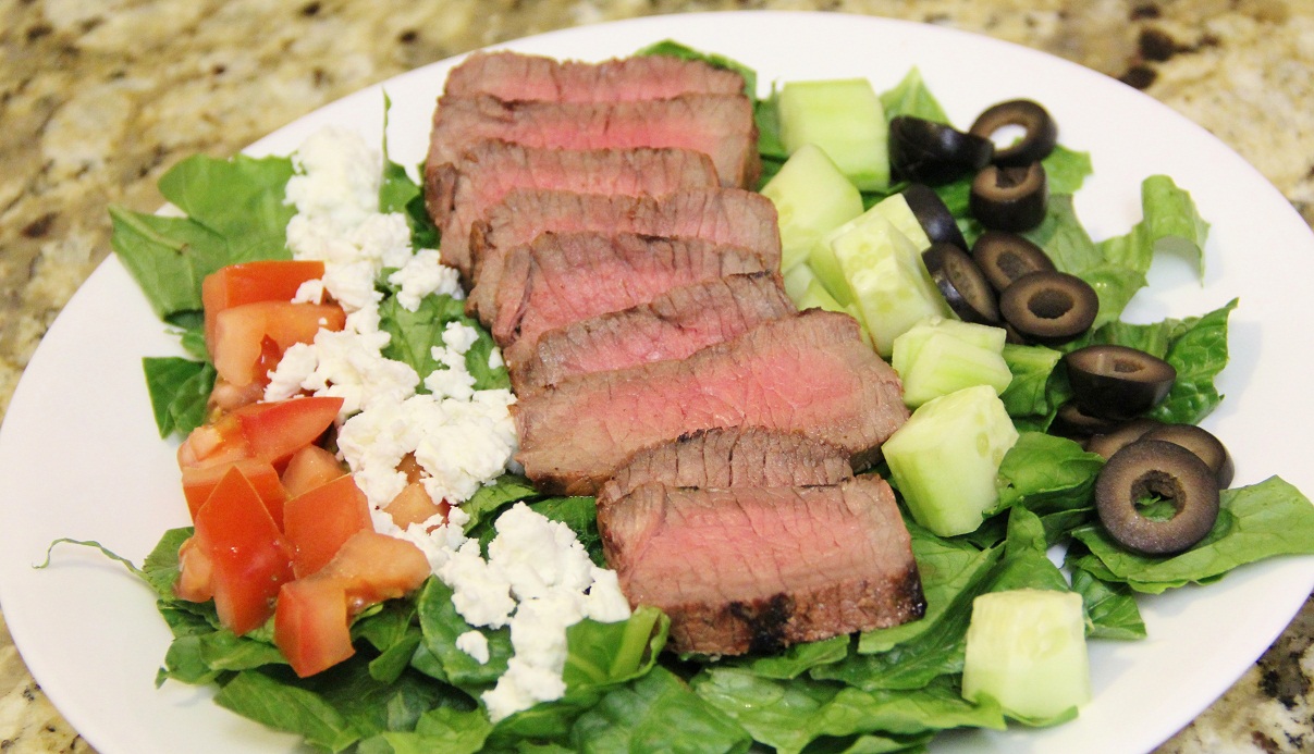 Steak and Feta Salad Around My Family Table