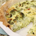 Broccoli Leek Quiche