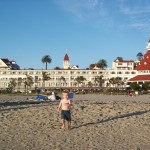 My son, Gavin, running to see the ocean for the first time.