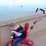 Tired from all the riding!