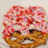 White Chocolate Dipped Pretzels White Chocolate Dipped Pretzels