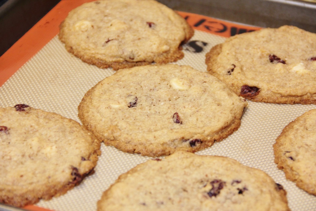 Cranberry White Chocolate Cookies