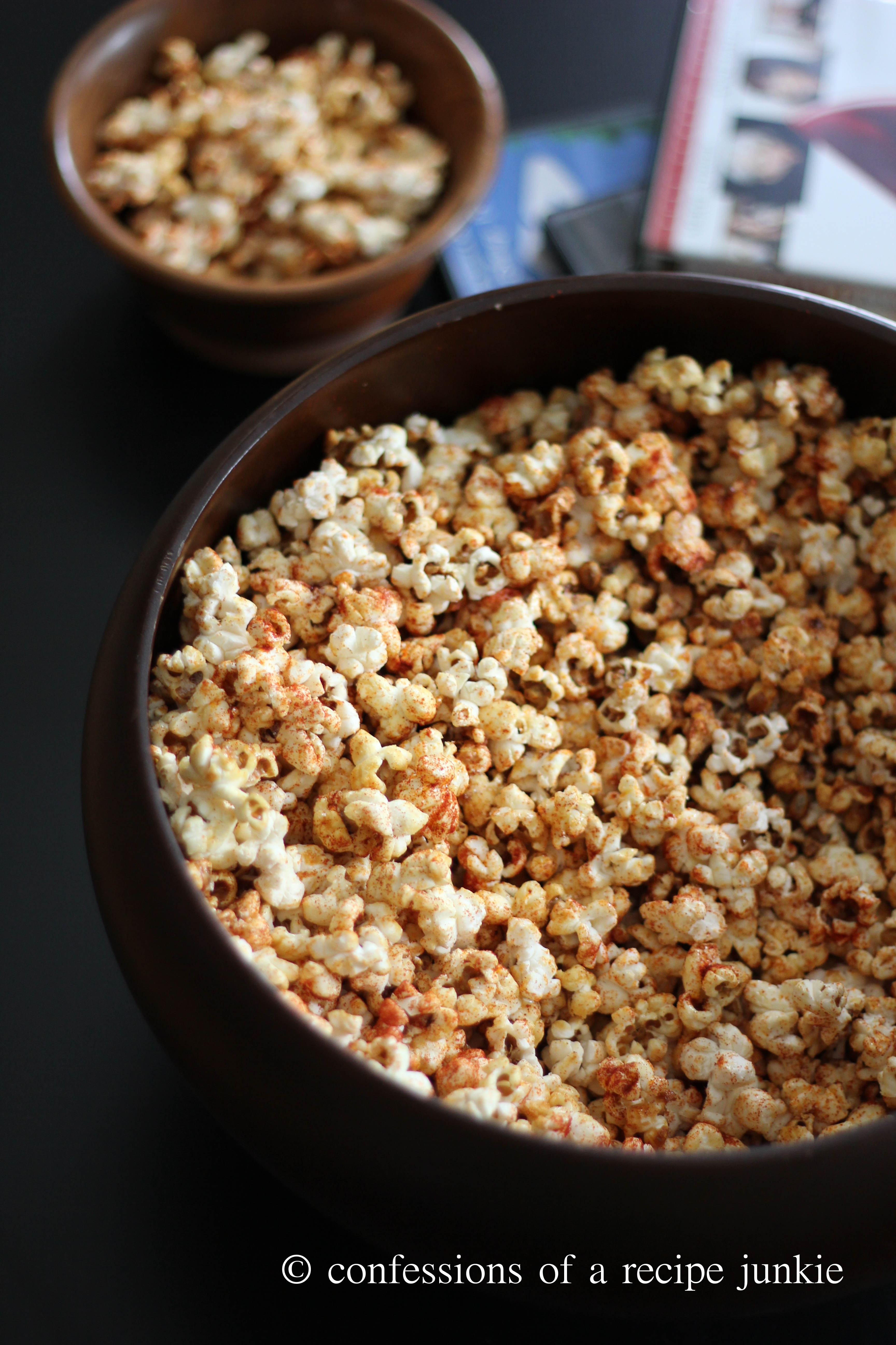 Smoked Paprika Kettle Corn {A Recipe Junkie} Around My Family Table