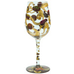 Chocoholic Wine Glass