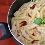 Chicken, Sun-Dried Tomatoes, & Parmesan Pasta