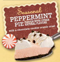 Marie Calendar's Peppermint Pie