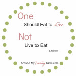 Eat to Live Quote