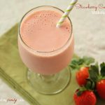 stawberry colada milkshake
