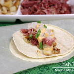 Irish Tacos....a fabulous way to use up leftover corned beef from St. Patrick's Day