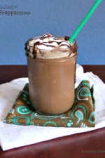 Starbuck's CopyCat Mocha Frappaccinos w/ a Secret Ingredient to keep them from separating.