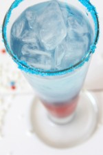 Red, White, & Blue Layered Drink....perfect for 4th of July or any patriotic celebration!