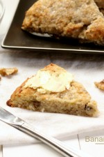 Banana Walnut Scones, so moist and delicious...plus they are gluten free, dairy free, and vegan!