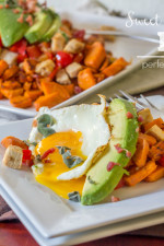 Sweet Potato & Turkey Hash {Perfect for Holiday Leftovers} #15MinuteSuppers