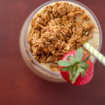Layered Strawberry Banana Smoothies #15MinuteSuppers