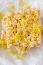 Lemonade Rice Krispies Treats