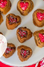 Valentine's Chocolate Chip Cookies