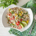 Vegetarian Quinoa Salad #15MinuteSuppers