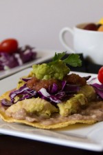 Chicken Avocado Verde Tostados #15MinuteSuppers
