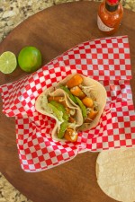 Fish Tacos with Avocado Cream Sauce #15MinuteSuppers