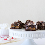 S'Mores Gooey Cake {gluten free and dairy free too}