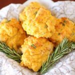 Herbed Sweet Potato Biscuits {gluten free}