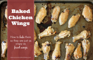 How to Bake Crispy Chicken Wings