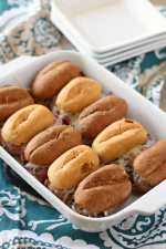 Baked Hot Pastrami Sliders