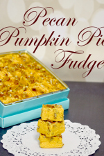 Pecan Pumpkin Pie Fudge Recipe