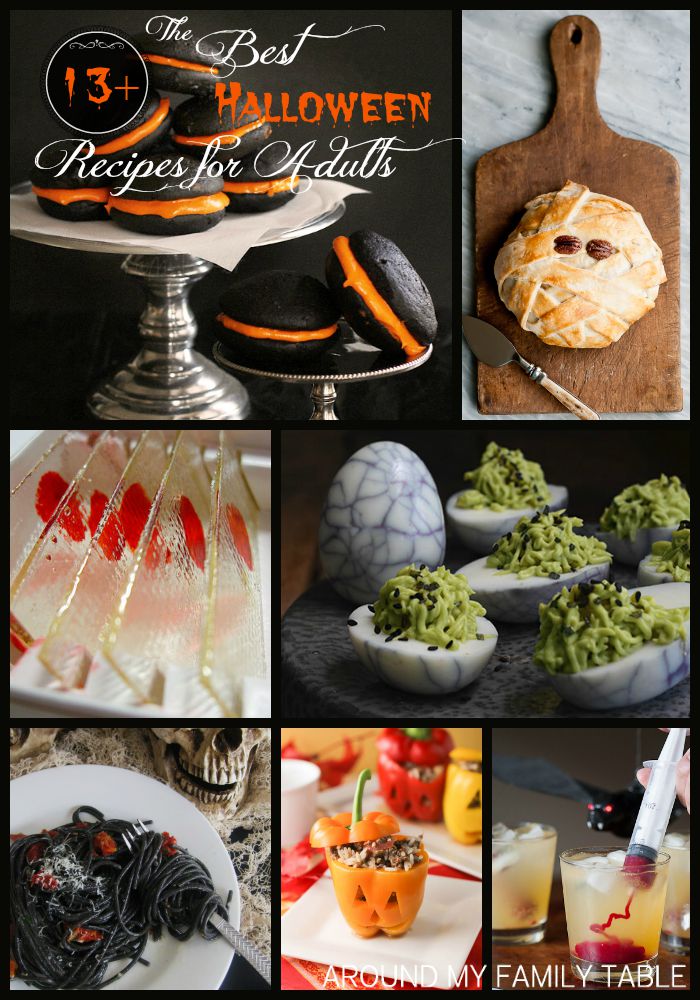 The Best Halloween Recipes For Adults Around My Family Table