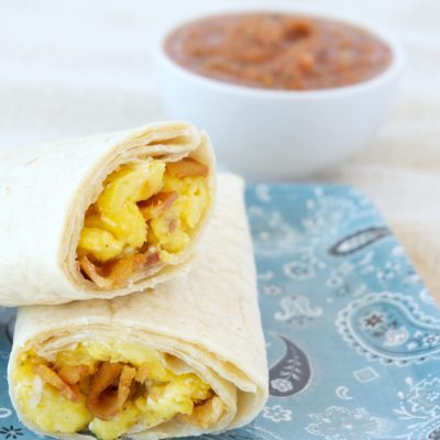 Freezer Breakfast Burritos