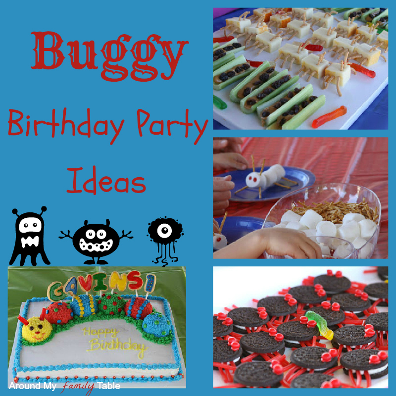 Buggy Birthday Party Around My Family Table