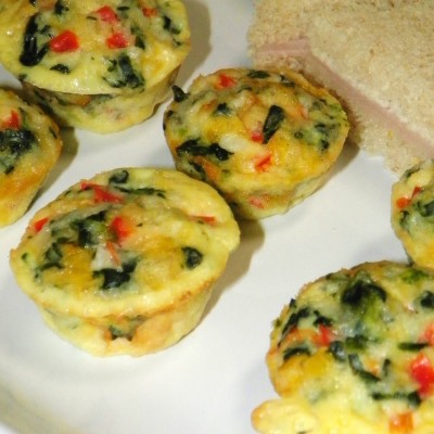 Mini Crust-less Quiches