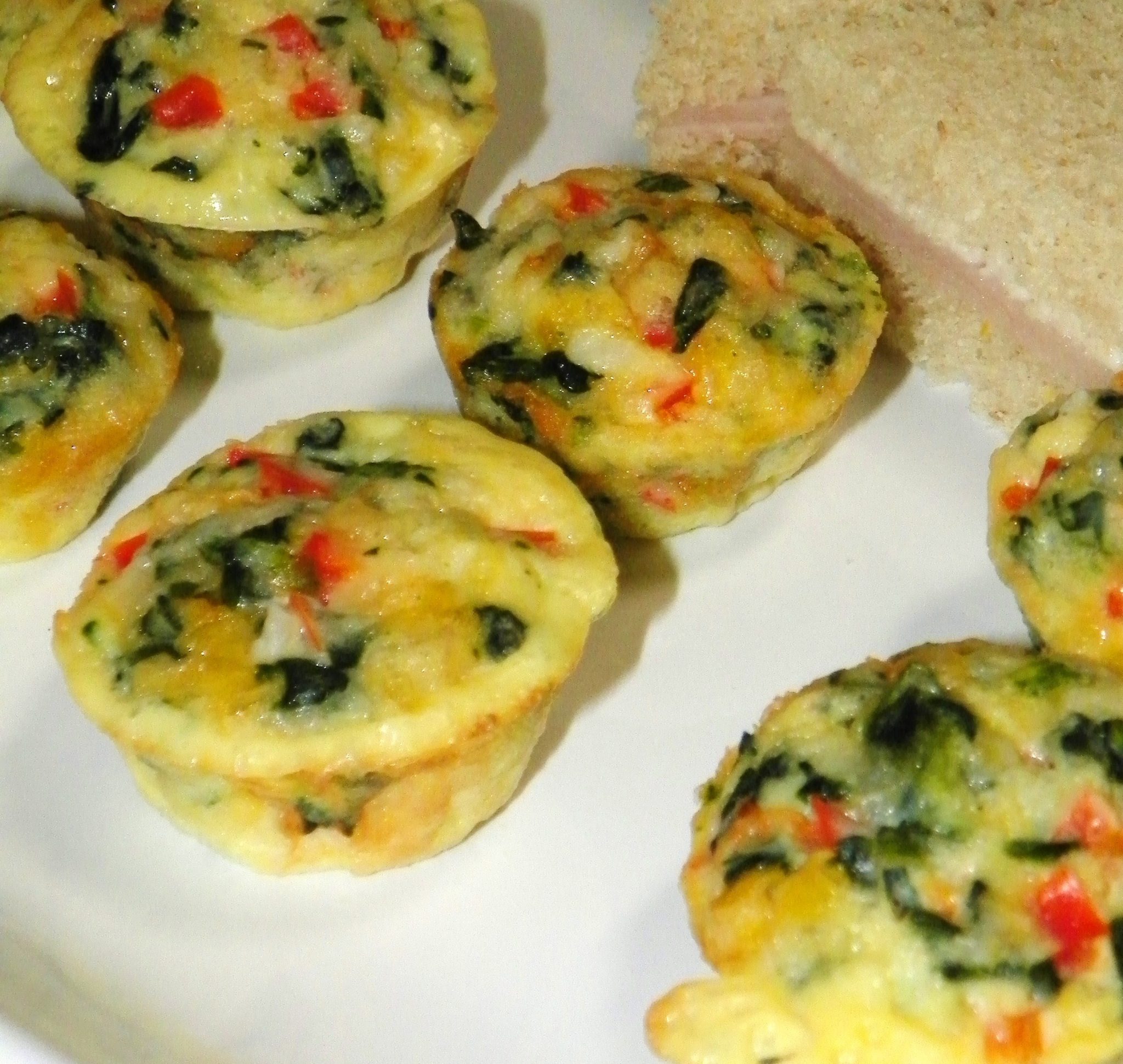 Mini Crust-less Quiches - Around My Family Table