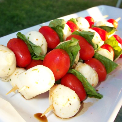 Caprese Salad Skewers