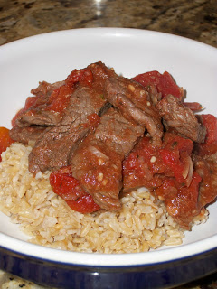 Italian Beef over Rice