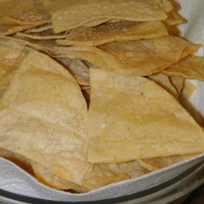 Baked Corn Chips