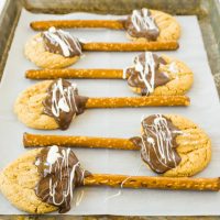 Witches Broom Cookies