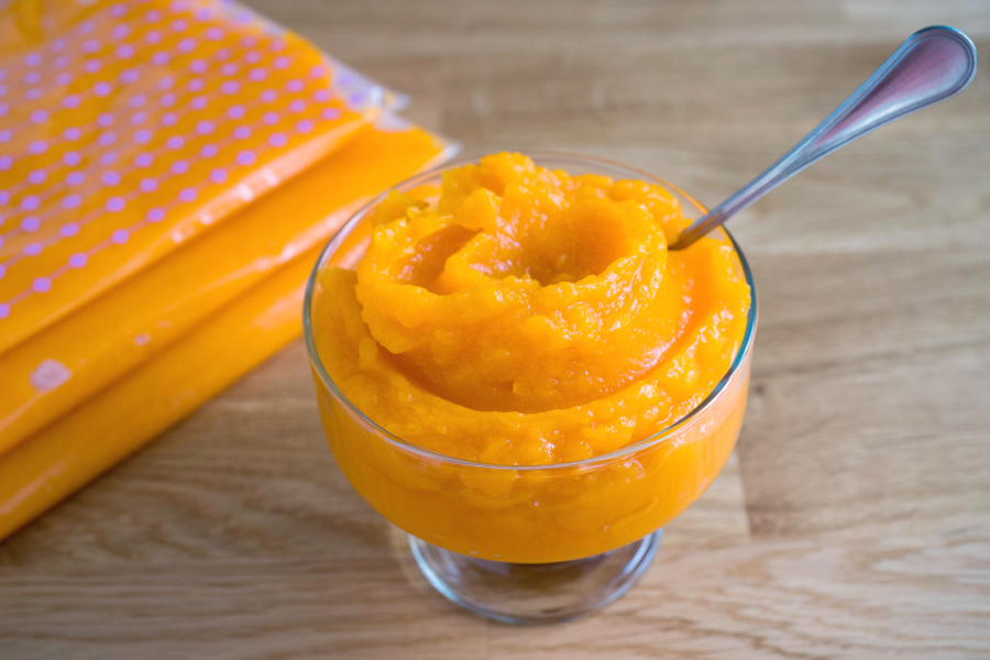 How to Freeze Roasted Pumpkin