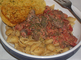 Steak in a Creamy Tomato Sauce