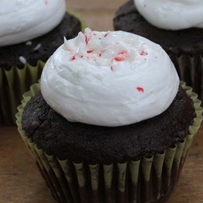 Peppermint Mocha Cupcakes