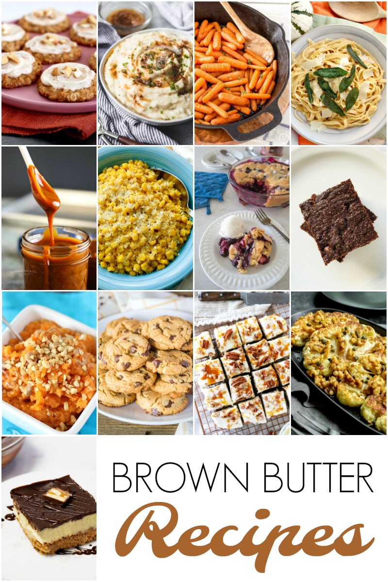 You'll love all of these browned butter recipes including my Mashed Sweet Potatoes with Brown Butter.