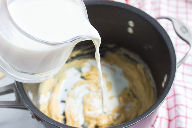 Cheesy Chicken Penne process