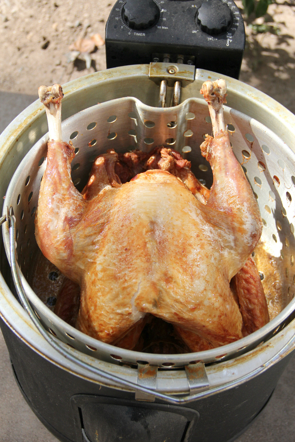 There is nothing better than a Deep Fried Turkey for the holidays! I'm sharing some basics tips that will give you the most juiciest holiday turkey ever.