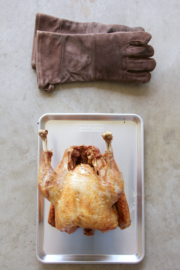 There is nothing better than a Deep Fried Turkey for the holidays! I'm sharing some basics tips that will give you the most juiciest holiday turkey ever.