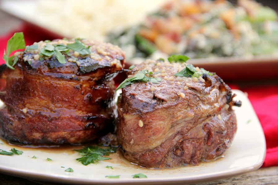 Learn how to make a steakhouse steak at home with this Filet Mignon Steak with Garlic Butter Sauce. You won't be disappointed!